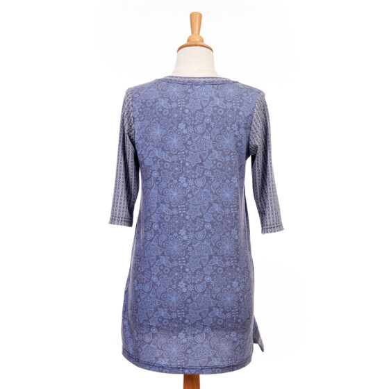 Blue Alexa tunic