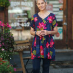 Lotus flower Maria tunic