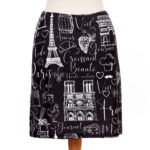 Black Paris ''Louise'' tight short-skirt