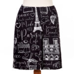 Black Paris ''Louise'' tight short-skirt