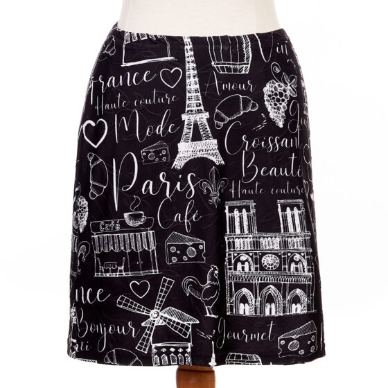 Jupe-cuissard Louise Paris noir