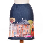 Colorful village ''Michèle'' skirt