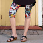 Colored butterflies ''Céline'' legging