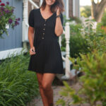 Black ''Gabrielle'' dress