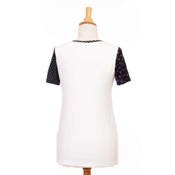 T shirt L a Blanc Rien ne se perd tout se cr e