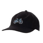 Casquette vélo Noir