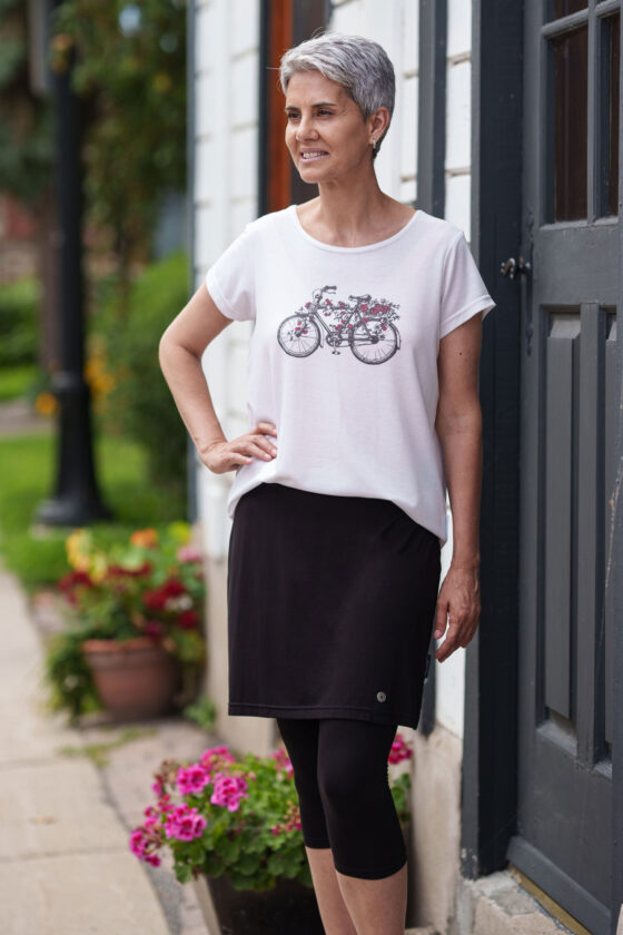 T-shirt Anne Vélo