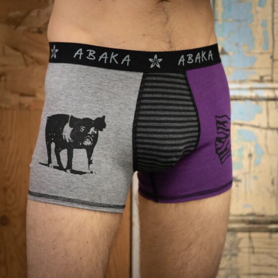 Boxer Bob bacon Mauve