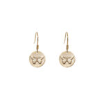 Boucles d'oreilles papillons Or