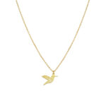 Collier colibri Or