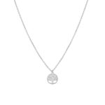 Collier pendentif arbre Argent
