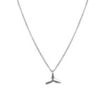 Collier queue de baleine Argent