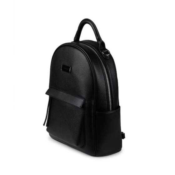 Sac à dos multifonction Le Maude en cuir vegan Noir