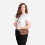 Sac à main 3-en-1 Le Rory en cuir vegan Brun