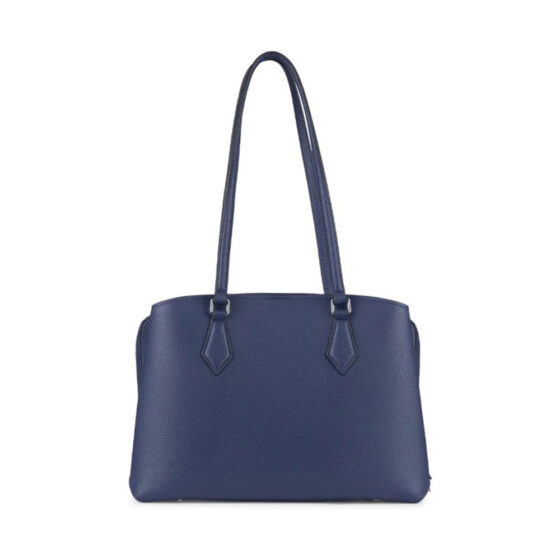 Sac fourre-tout Le Maya en cuir vegan Marine