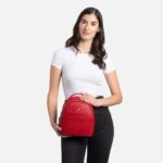 Sac à main multifonction Le Charlie en cuir vegan Rouge