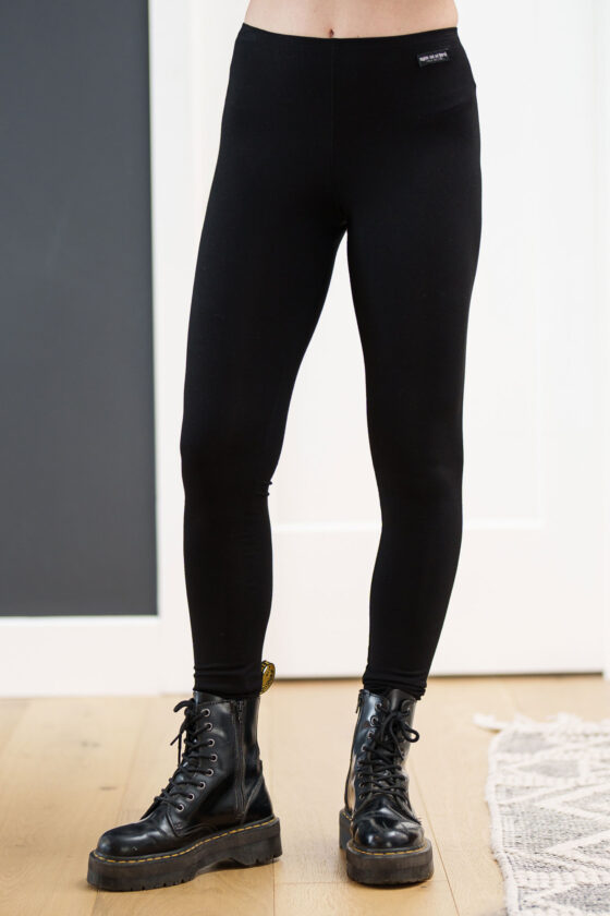 Legging long uni noir