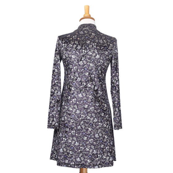 Flower velvet ''Chantecler'' dress