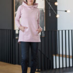 Pink ''après-ski'' tunic