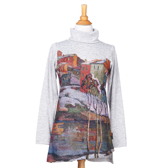 Pretty village ''Bromont'' tunic