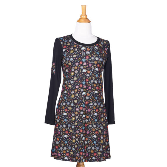 Autumn flowers ''Chilly'' dress