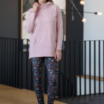 Pink ''après-ski'' tunic