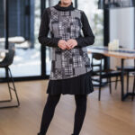 Patchwork ''Bromont'' tunic