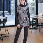 Patchwork ''Bromont'' tunic