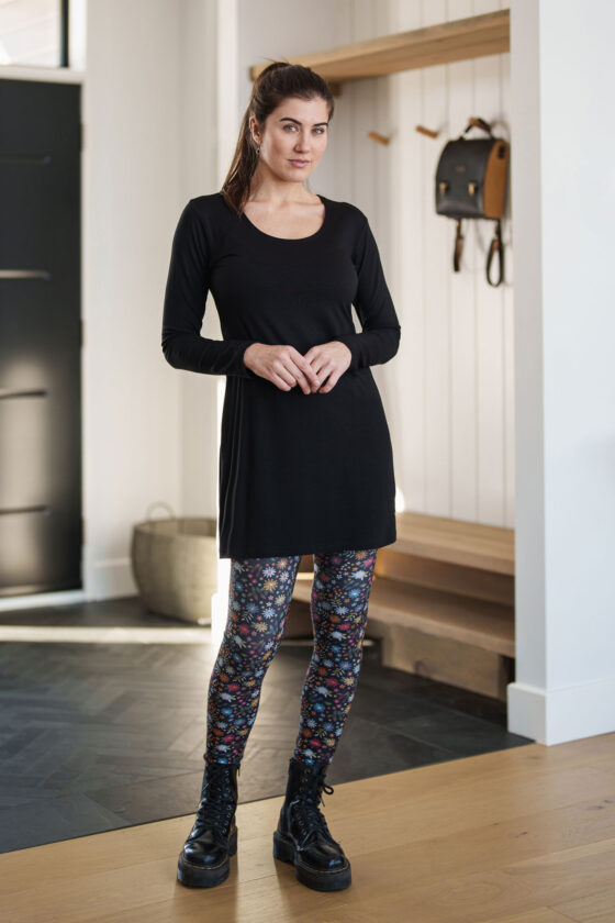 Legging Chamonix Fleurs d automne Rien ne se perd tout se cree