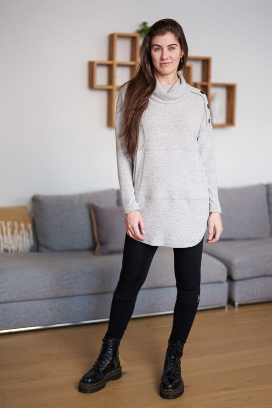 Light grey ''Avalanche'' tunic