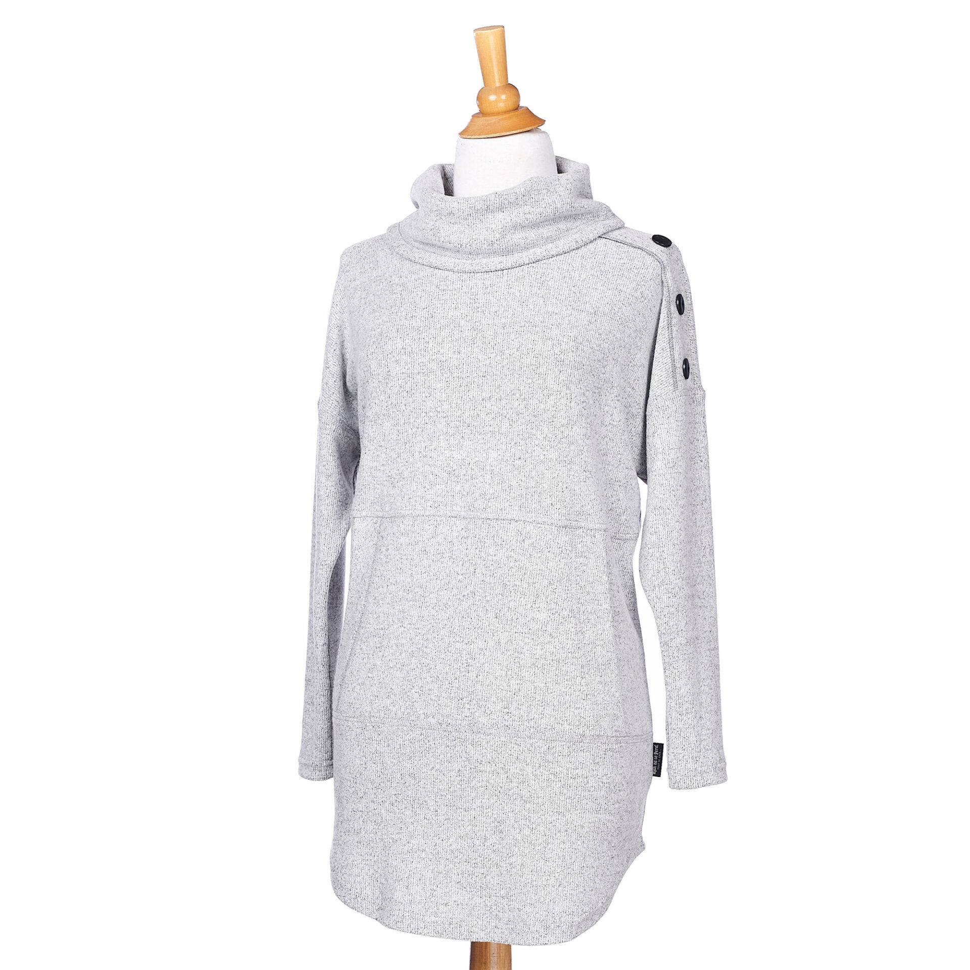 Light grey ''Avalanche'' tunic  Rien ne se perd, tout se crée - Rien ne se  perd, tout se crée