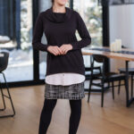 Black ''Duchesnay'' tunic