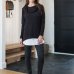 Black ''Duchesnay'' tunic