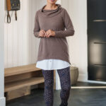 Taupe ''Duchesnay'' tunic