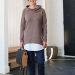 Taupe ''Duchesnay'' tunic