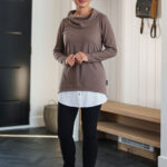 Taupe ''Duchesnay'' tunic