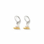 Abelia pearl & gold earrings