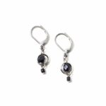 Boucles d'oreilles Baeli Noir