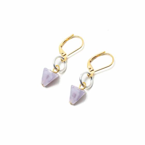 Boucles d'oreilles Boba Lavande