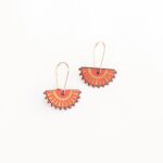 Boucles d'oreilles Canicule Terre rouge