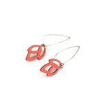 Boucles d'oreilles Prophétie Terre rouge