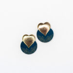 Boucles d'oreilles Tentation Bleu nuit