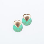 Boucles d'oreilles Tentation Menthe