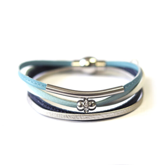Bracelet Luxury Bleu poudre
