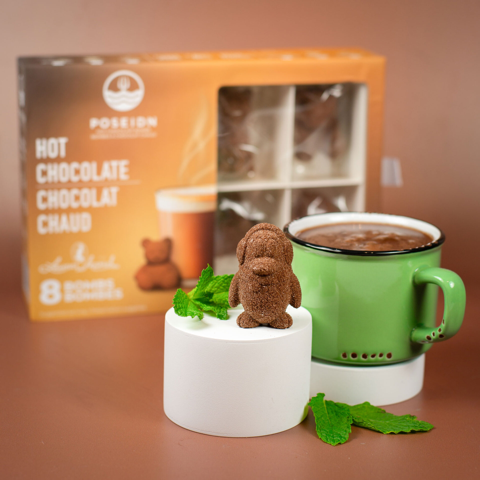 Coffret de 8 chocolats chauds 3D - Rien ne se perd, tout se crée