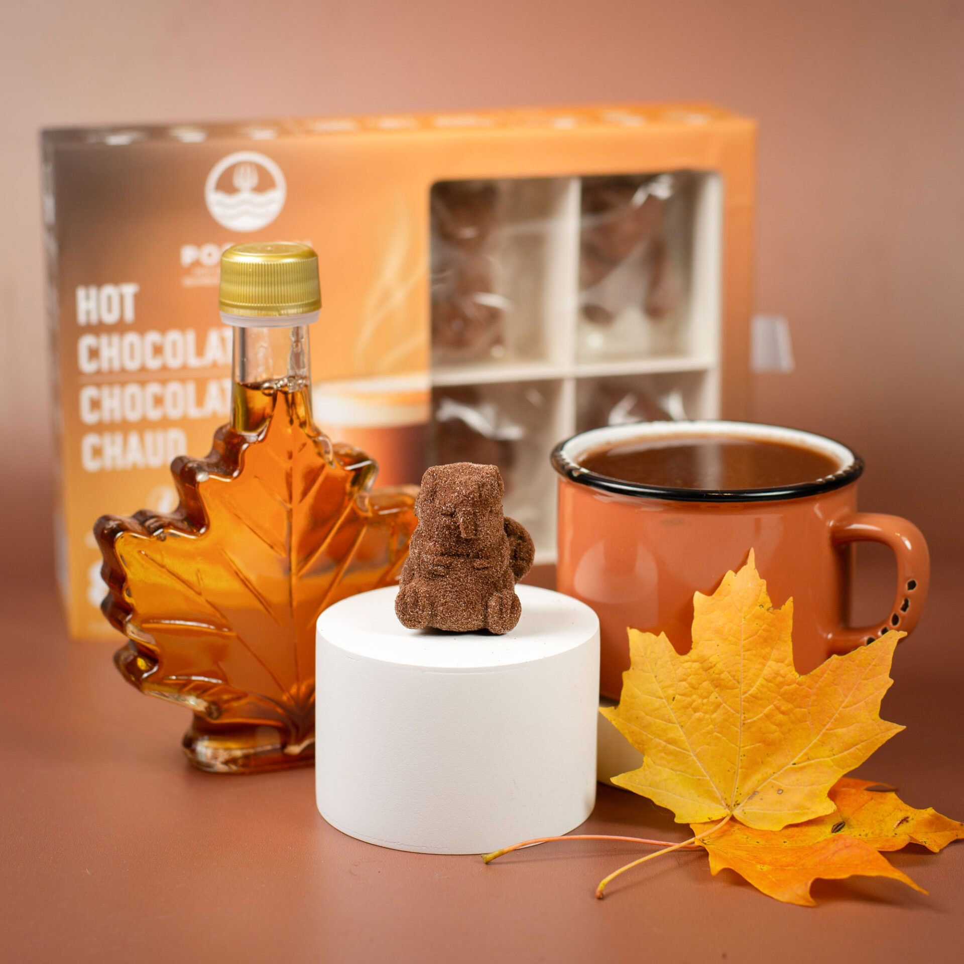 Coffret cadeau de bombes de chocolat chaud 3D [87212]