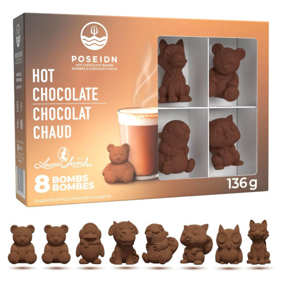 Coffret de 8 chocolats chauds 3D
