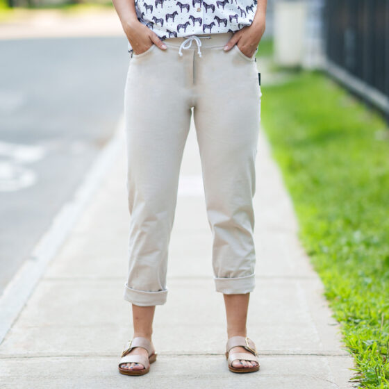 Beige Taylor pant