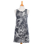 Black and white ''Dufresne'' dress