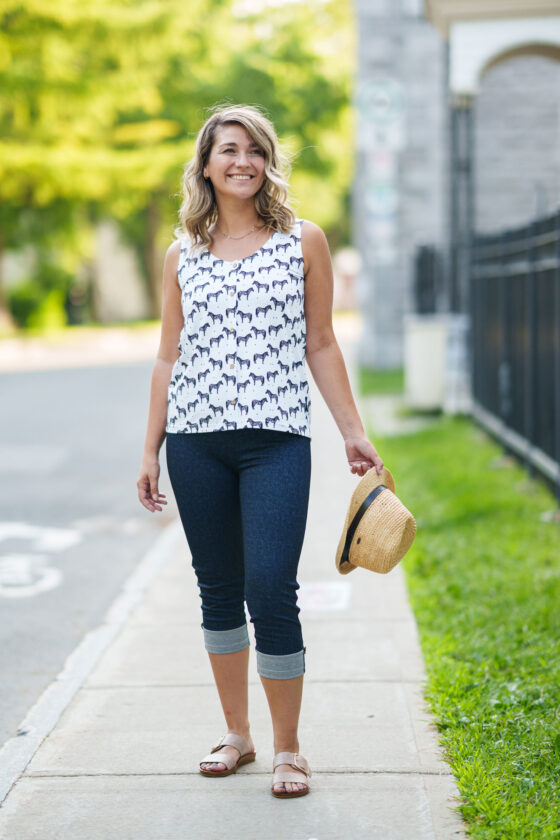 Camisole Marjo Zèbres